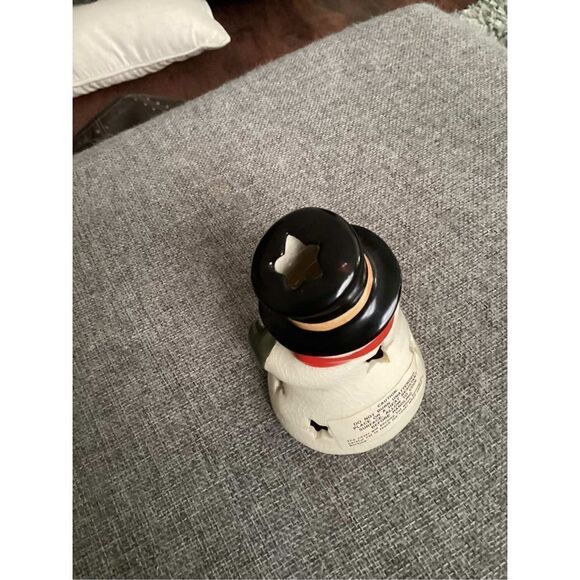 Snowman Tealight Holder  - Picture 2 of 4